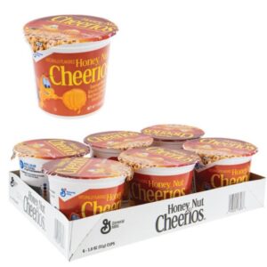 Honey Nut Cheerios Cereal Cups -10 -  6/1.8 Oz