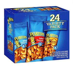 Planters Variety Pack Cashews & Peanuts, 24 Ct 1.75 oz