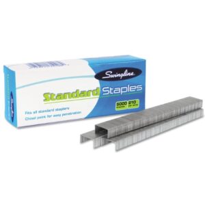 Standard Staples, 1/4" Length  210 Per Strip 5,000/Box, 5 Boxes