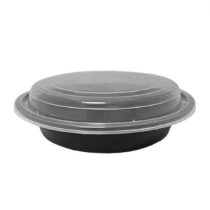 6.80"X1.90" Microwavable Round Combo - 24 Oz