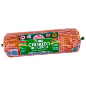 La Paloma Mild Chorizo Chub - 5 Lbs ( Chorizo de Cerdo Mx)