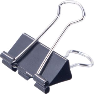 OIC® Binder Clips, Small, 3/4", Black, Box Of 12