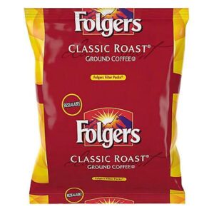 Folgers Classic Roast Ground Coffee, Filter Packs  0.9 oz - 40 Ct