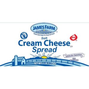 James Farm - Soft Cream Cheese - 5 Lb Tub