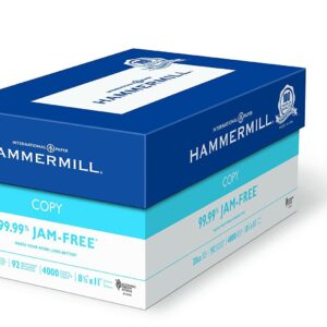 Hammermill Business Copy Paper, 20lb, 92 Bright 8.5 x 11", 8 Ream Ct