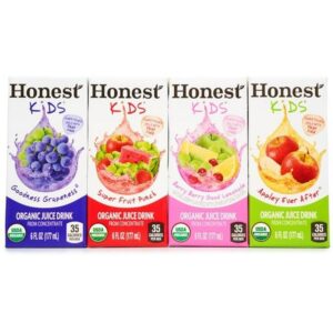 Honest Kids Organic Fruit Juice Drink Boxes Variety Pack 6oz 40 Ct - Image 2