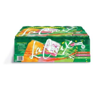 LaCroix Sparkling Water ( Tangerine - Passion Fruit -  Key lime ) Variety Pack 12 oz 24 Ct