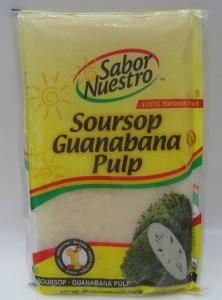 Frozen Sabor Nuestro - Soursop Guanabana Pulp - 12/14 Oz