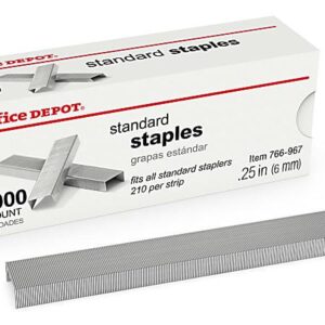 Brand Standard Staples, 1/4", 5 / 5000 Ct
