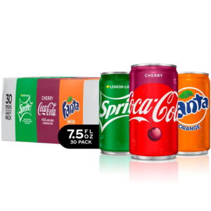 Coca-Cola Flavors Mini Cans Variety Pack 30/7.5oz