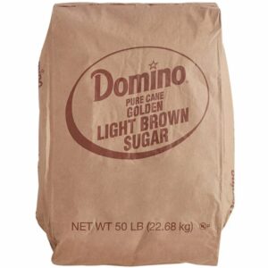 Domino Light Brown Sugar - 50 Lbs