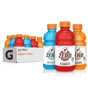 Gatorade Zero Glacier Freeze & Fruit Punch Variety Pack - 20oz/24ct