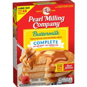 Pancake complete mix  Aunt jemima ( pearl milling company) 12/2Lb