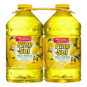 Pine-Sol Multi-Surface Cleaner, Lemon Scent 2/120oz