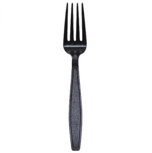 Black Plastic Forks 1000 Ct