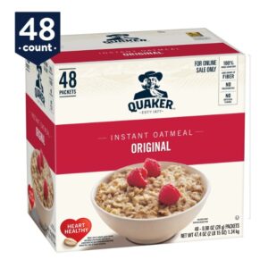 Quaker oatmeal Original 48Ct
