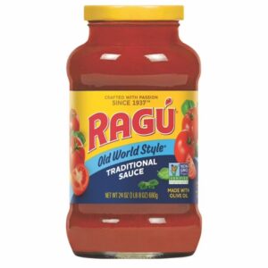 Ragú tradicional 12/24oz