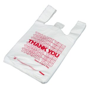 T shirt thank you bag 11.5 x6.5x22 1000 Ct