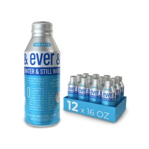 Ever & Ever Still Water, 16 fl oz Bottle Can 12Ct