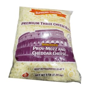 Shredded Provolone & Mozzarella Cheese Blend - 5 lbs