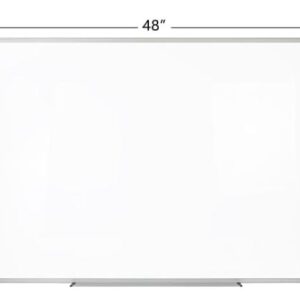 Realspace™ Magnetic Dry-Erase Whiteboard, 36" x 48", Silver Frame