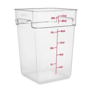 Cambro - RFS22148 Round White Food Storage Container, 22 Qt