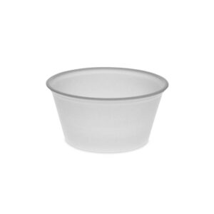 1 oz Plastic Souffle Cup - 2500 ct