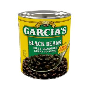 Garcia Seasoned Black Beans - #10 cans