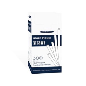 Sunset - Smoothie/Shake Giant Straws, 10.25" - 300 ct