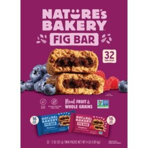 Nature's Bakery Blueberry and Raspberry Variety Fig Bars 32/2oz