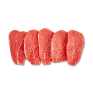 Frozen-Beef Round Top Inside (Cañada, Cut 4-5 oz ) 10 Pounds bulk