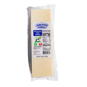 James Farm - Monterey Jack Cheese Loaf - 5 lbs