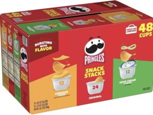 Pringles Snacks Stacks Variety Pack Chips 48 Ct