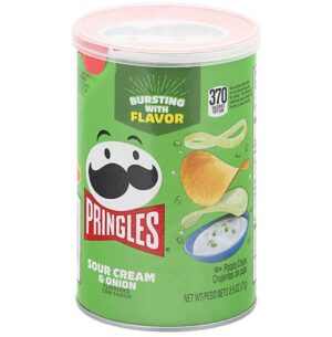 Pringles - Sour Cream & Onion Chips - 12/2.5 oz - Image 2