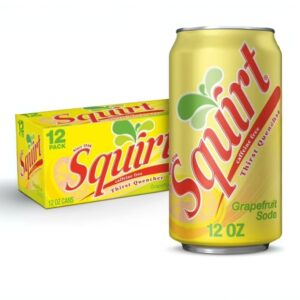 Squirt- Citrus Soda - Cube 24/12 oz cans