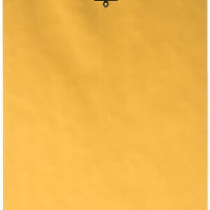 Ampad 9" x 12" Kraft Clasp Envelopes, 100 ct. - Light Brown