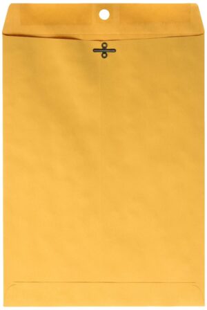 Ampad 9" x 12" Kraft Clasp Envelopes, 100 ct. - Light Brown