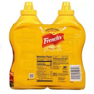 French's 100% Natural Classic Yellow Mustard 30 oz., 2 pk.