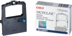 Oki Dot Matrix Ribbon Cartridge - Black - 4 / Bundle - 3 Million Characters  ( microline 320/321)