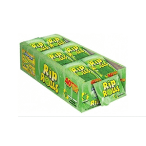Rip Rolls Sour Green Apple 24 Ct