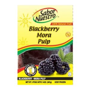 Frozen Sabor Nuestro - Blackberry (Mora) Pulp - 14 oz Pack