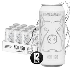 NO DAYS OFF Premium Still Water - Purified 16 Oz Alkaline, Mineral & Electrolyte Canned Water 12Ct