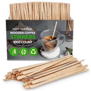 Wood Coffee Stirrer 7.5 In - 1000 Ct
