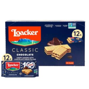 Loackers - Classic Wafers Chocolate -12Ct